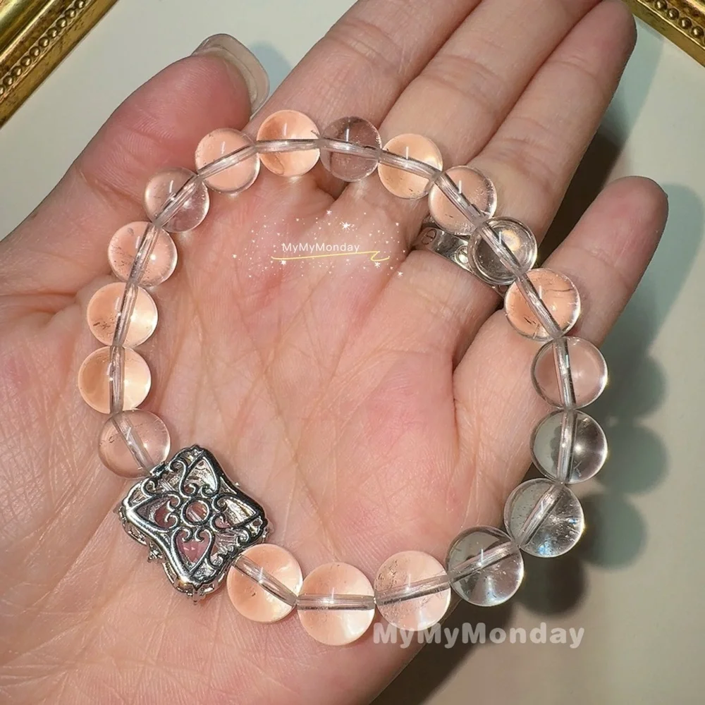 Clear Quartz Bracelet 9mm